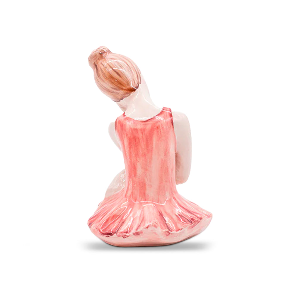 Bailarina De Porcelana Lulu Branca