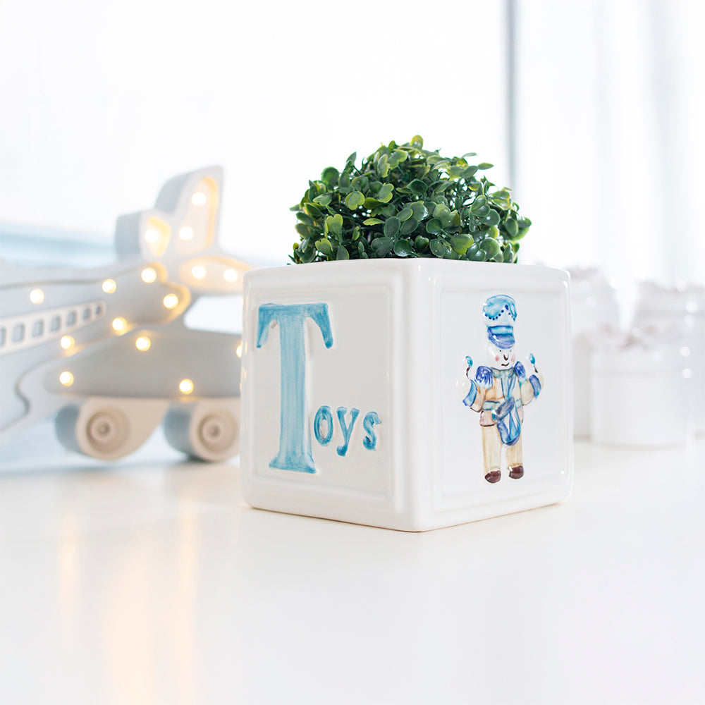 Caixa Kids Porcelana Azul