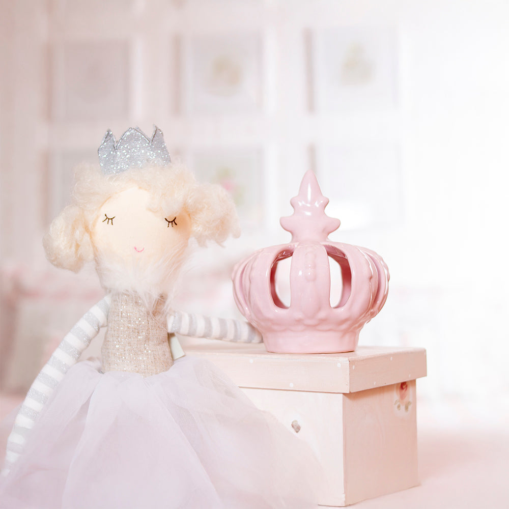 Coroa Porcelana P Rosa