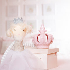 Coroa Porcelana P Rosa