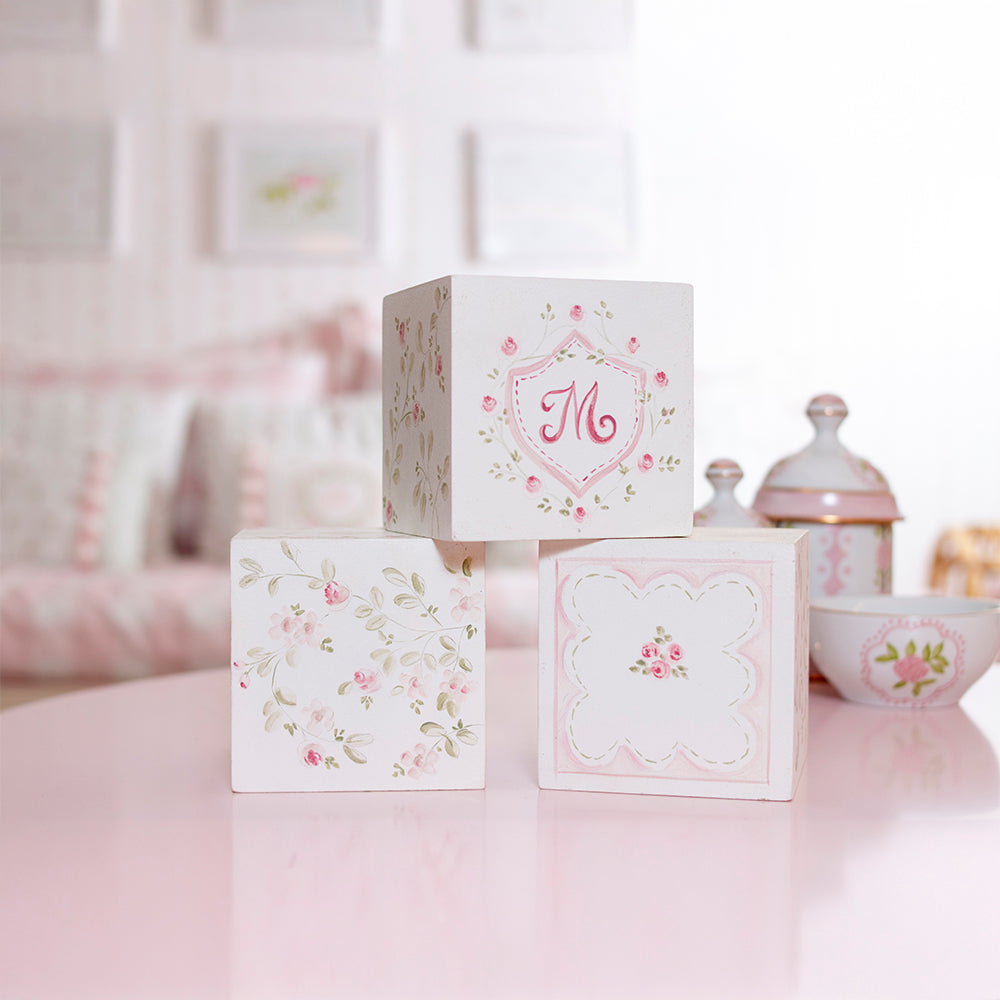 Cubos Diversos - Coleção Monise Rosa