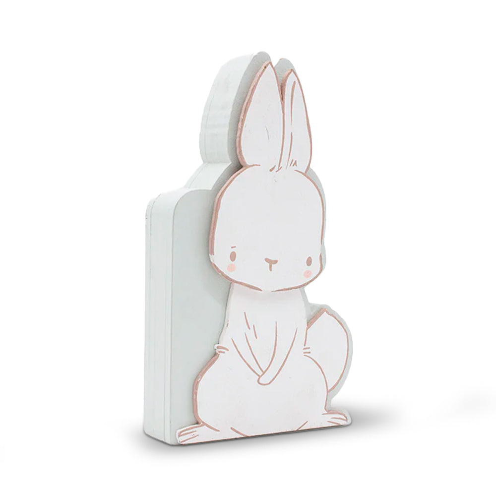 Enfeite De Prateleira Coelhos - Coração Balões