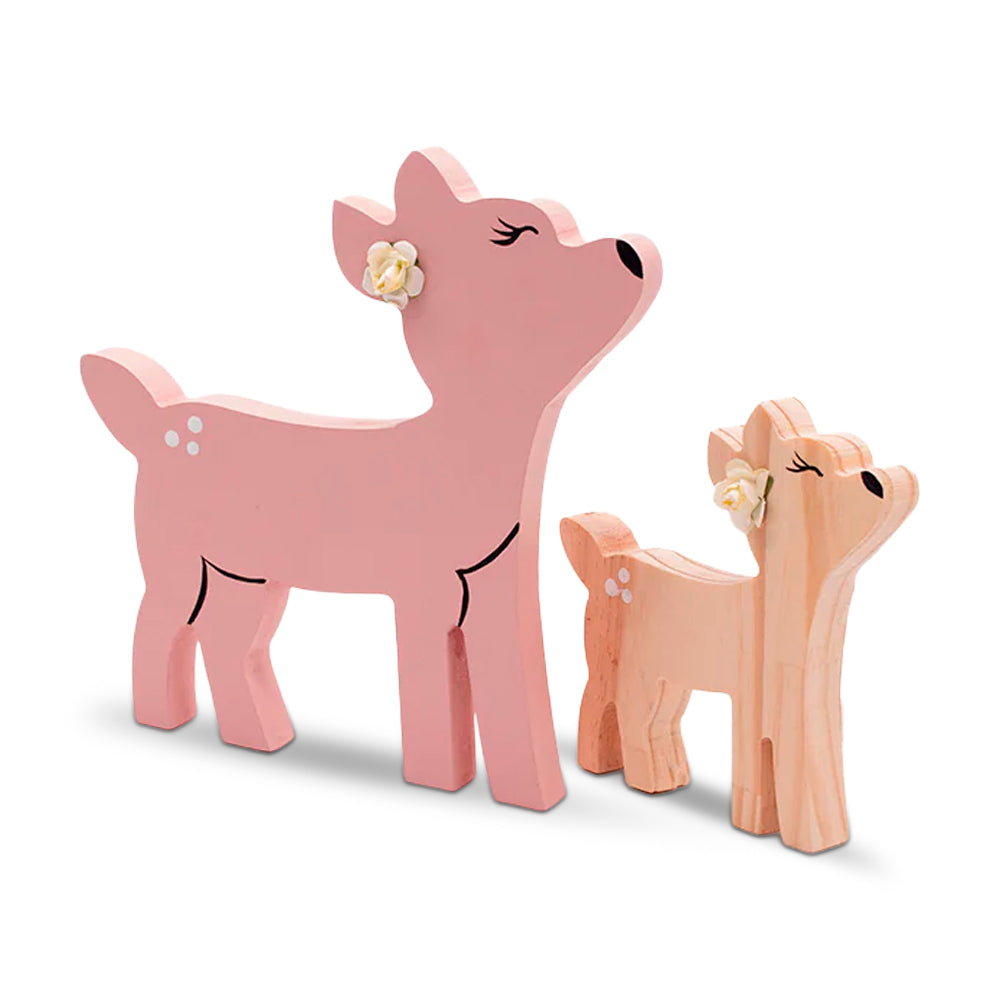 Enfeite De Prateleira Kit Bambi (2Pçs)