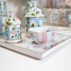 Kit Higiene Treliça - Coleção Lolita  4 Pçs
