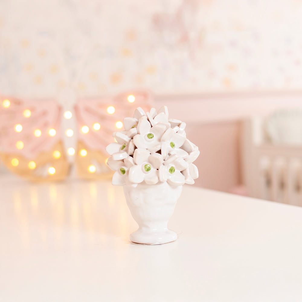 Mini Vaso Hortência - Verde