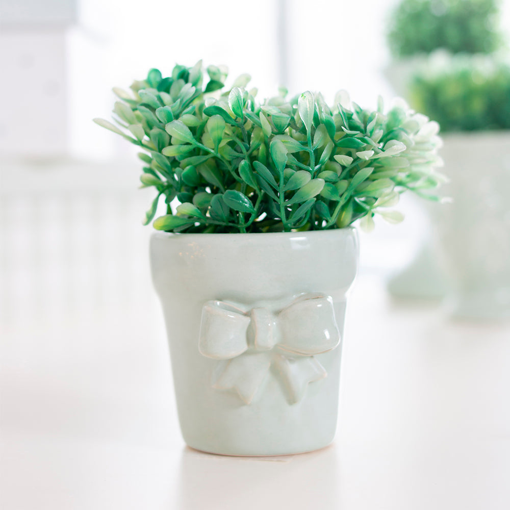 Mini Vaso Laço - Verde