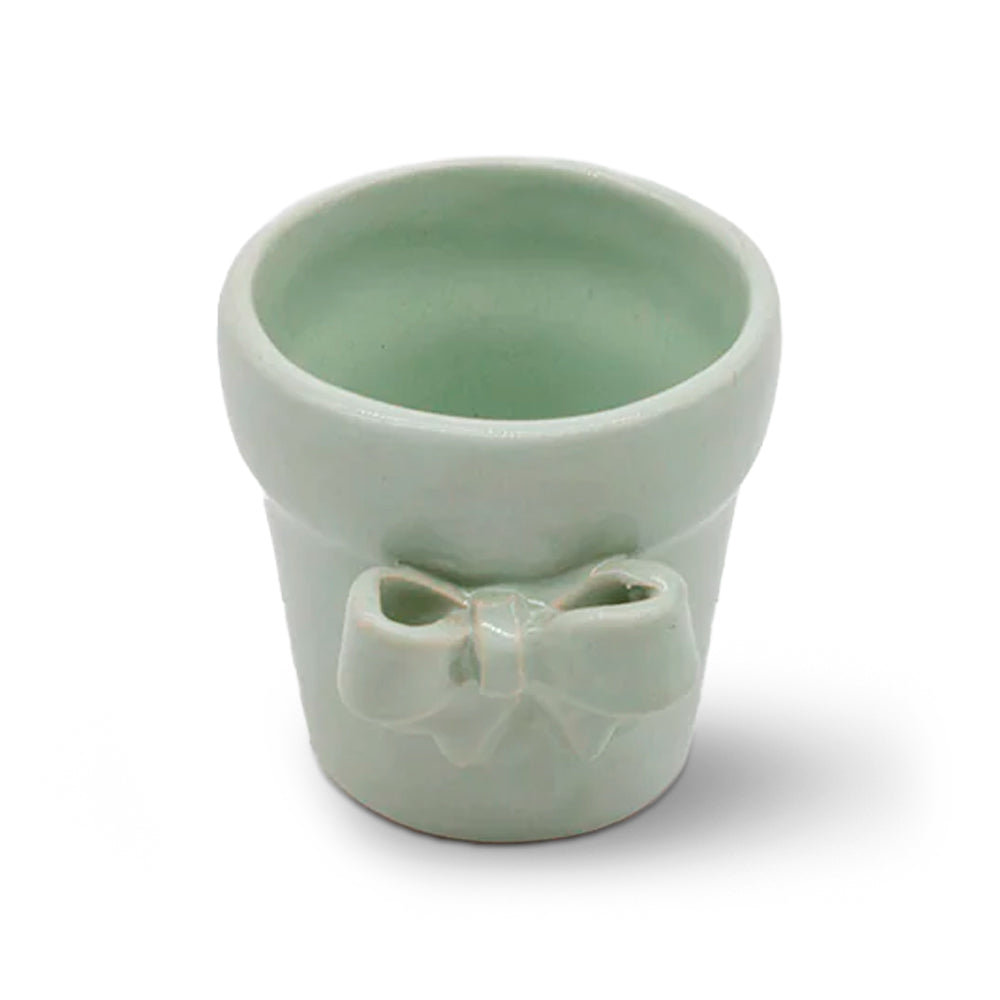 Mini Vaso Laço - Verde