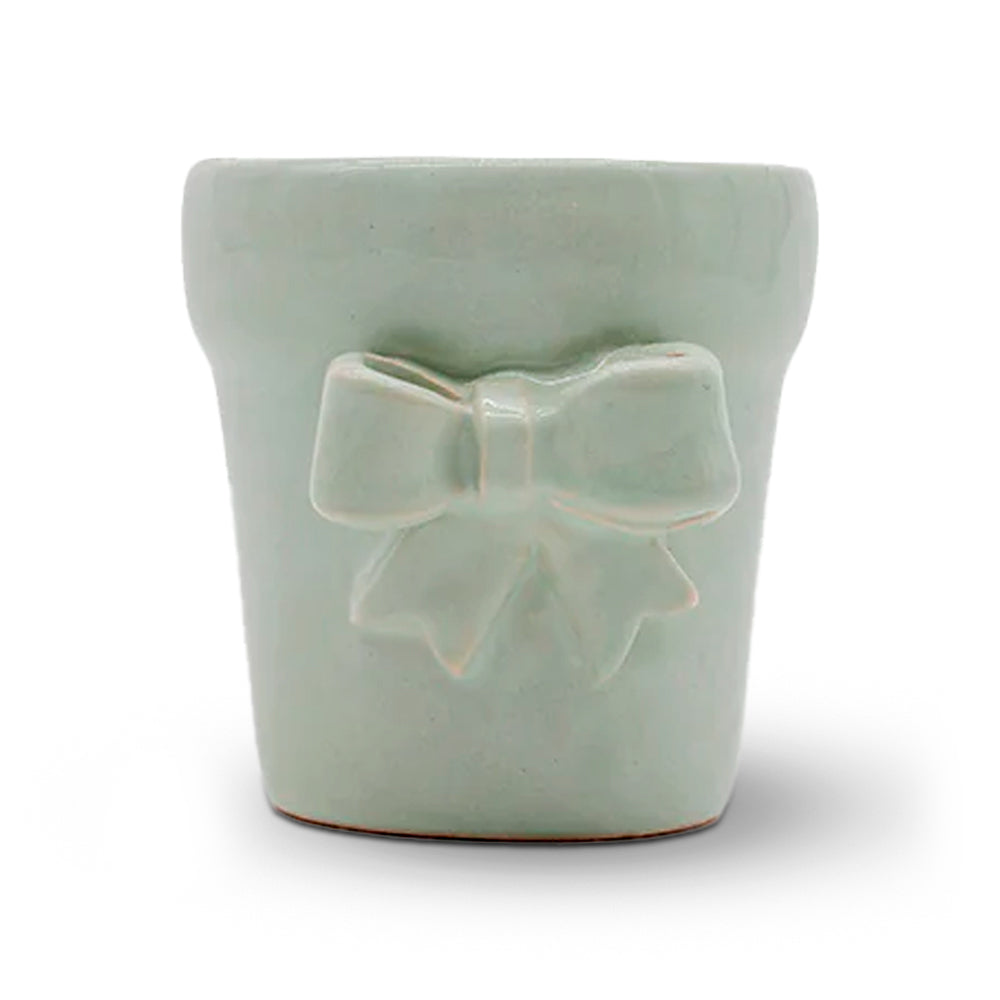 Mini Vaso Laço - Verde