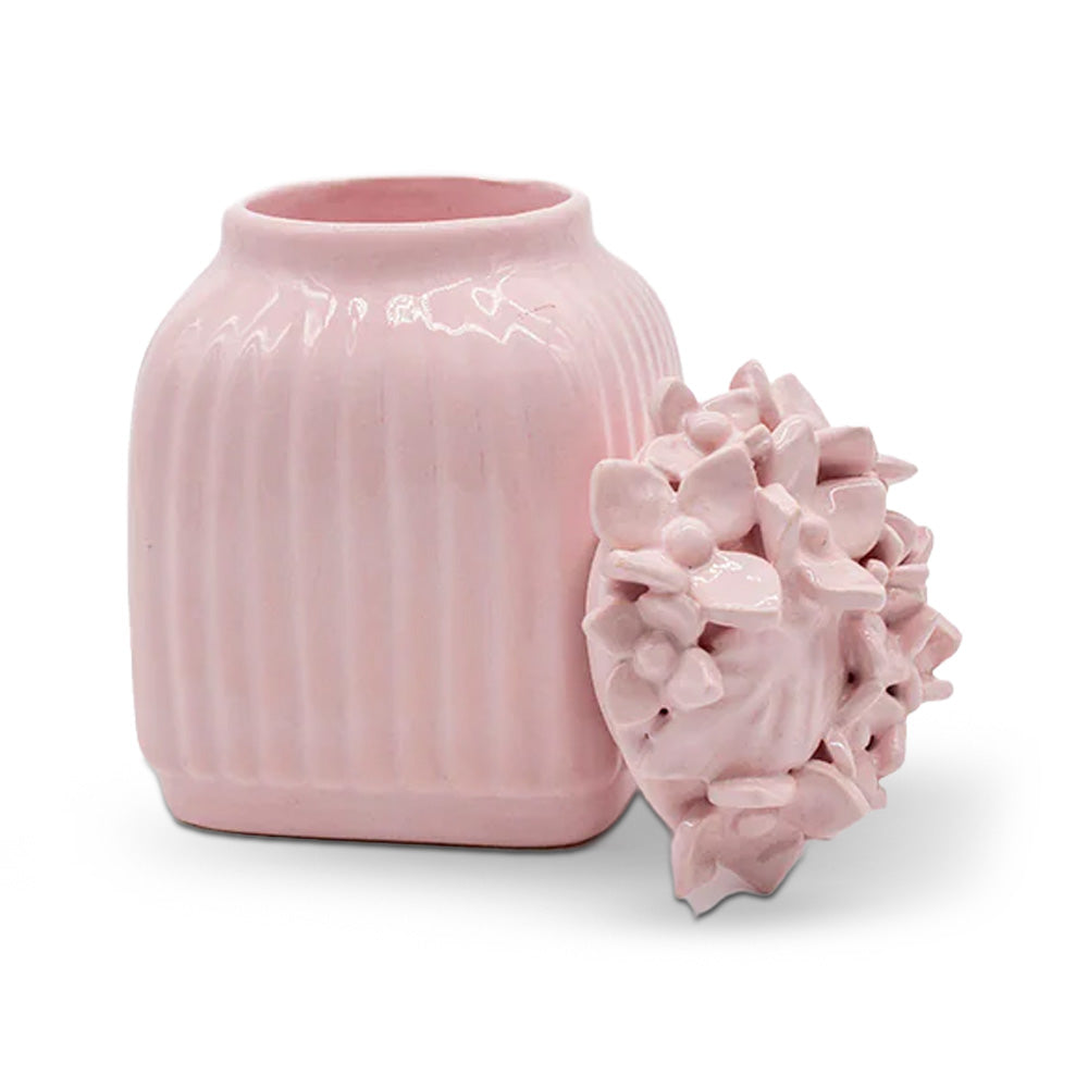 Pote Canelado Pequeno - Rosa