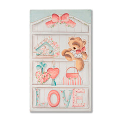 Quadro Armário De Brinquedos Modelo Menina