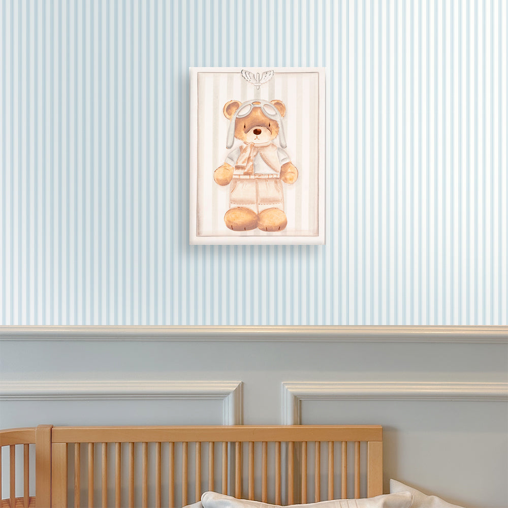 Quadro Pedrinho Urso Bandana Aviador