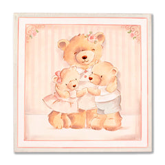 Quadro Porta Maternidade Familia Bella