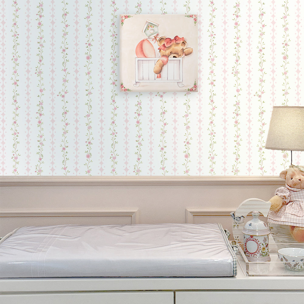 Quadro Ursa Alice Baby Bau