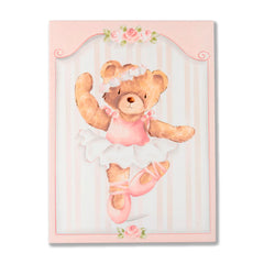 Quadro Ursa Aninha Bailarina