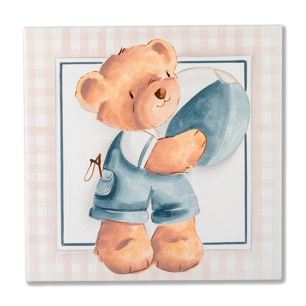 Quadro Urso Baby Gabriel Brinquedos