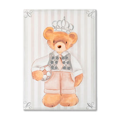 Quadro Urso Príncipe Jogador