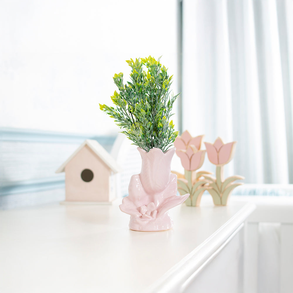 Vasinho Mini Tulipa - Rosa