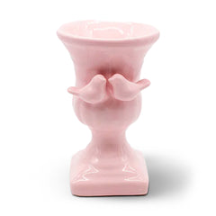 Vaso Pequeno Pássaros - Rosa