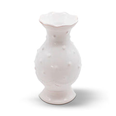 Vaso Poá - Branco