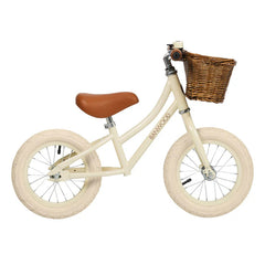 Bicicleta De Equilíbrio Vintage Bege