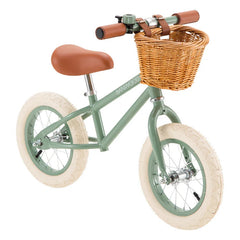 Bicicleta De Equilíbrio Vintage Verde