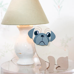 Enfeite Para Prateleira - Pug