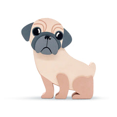 Enfeite Para Prateleira - Pug