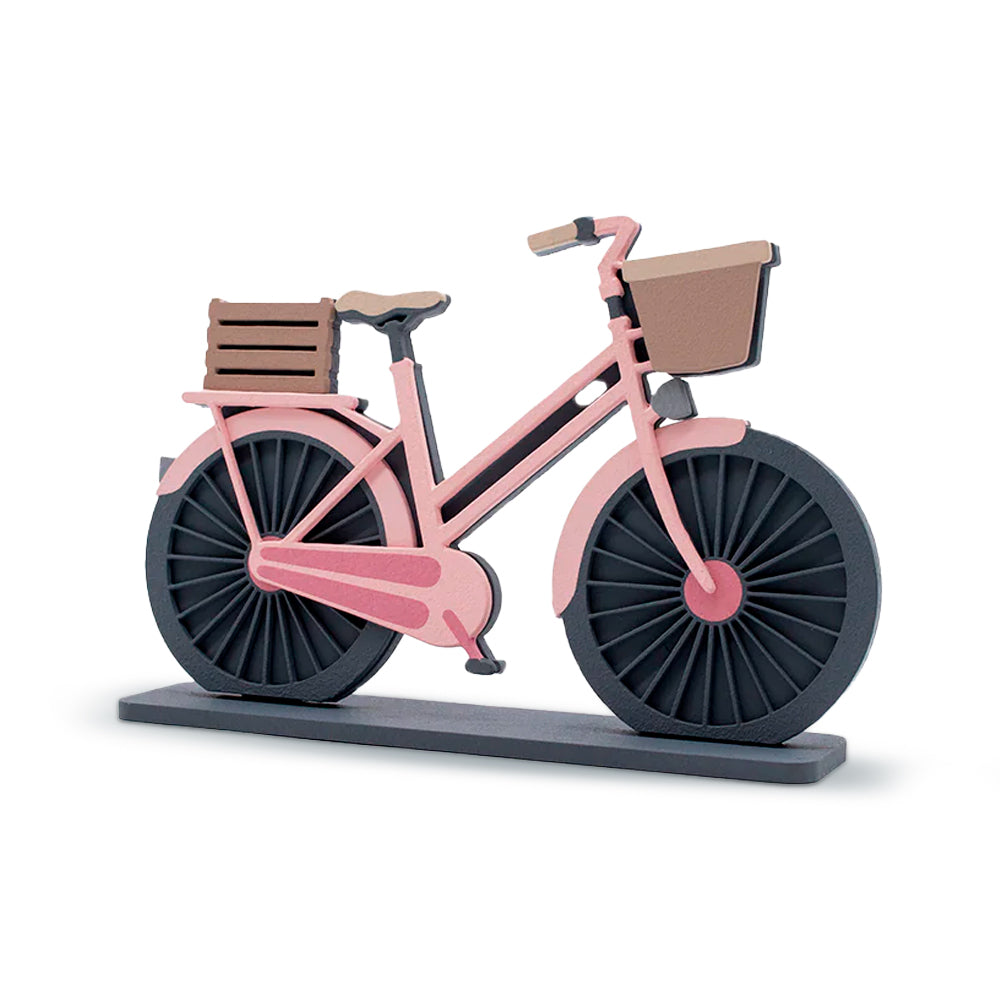 Enfeite Para Prateleira Bicicleta - Coleção Buquê