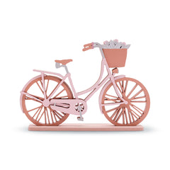 Enfeite Para Prateleira Bicicleta Tons Pastéis