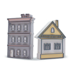 Kit Porta Livros Casinha/Prédio Coleção Casinha