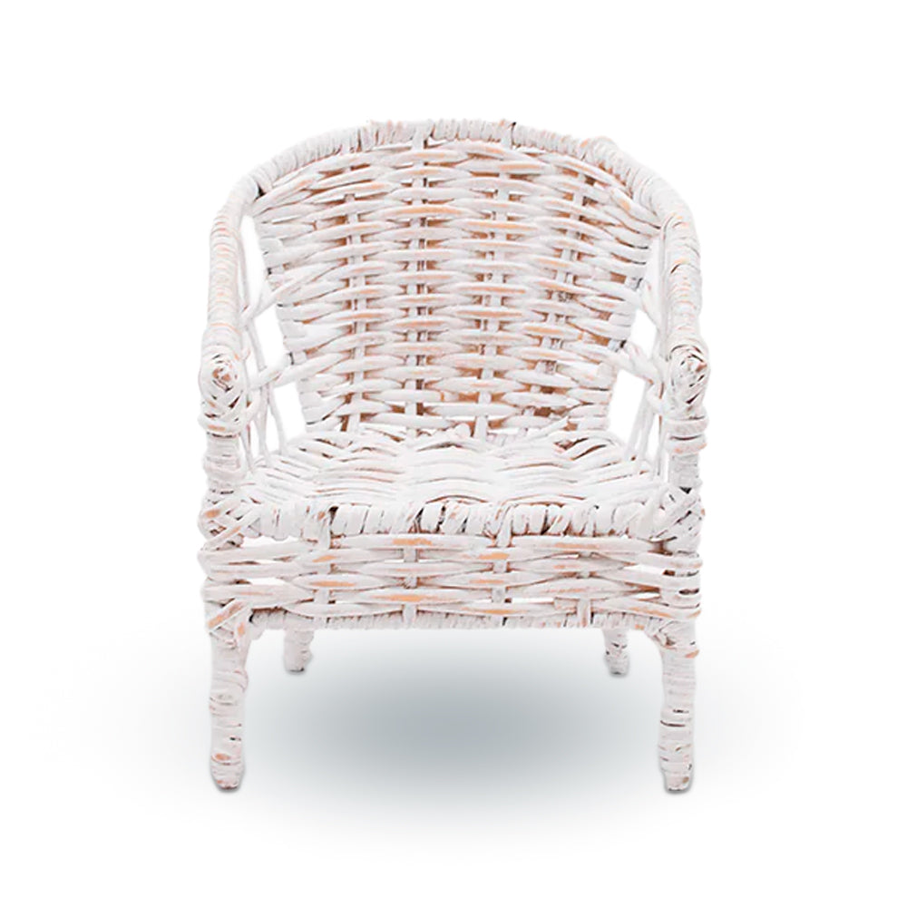 Mini Poltrona De Vime Branco