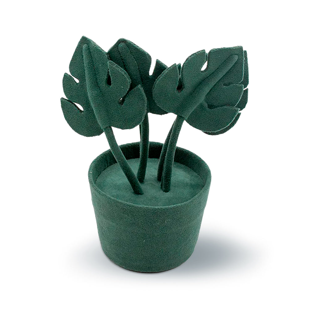 Mini Vaso De Camurça Verde