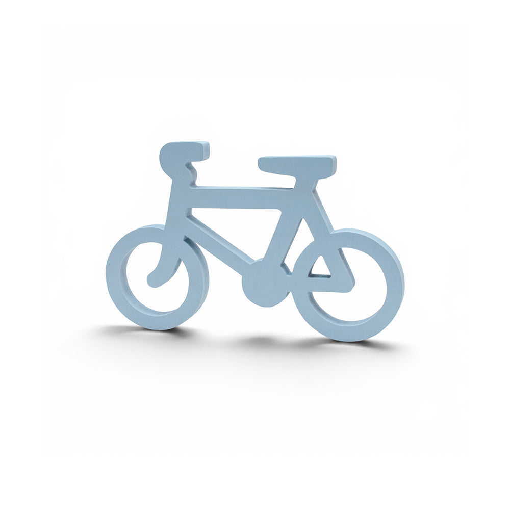 Enfeite De Prateleira Bicicleta Cinza