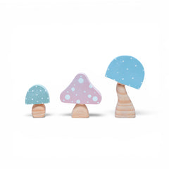 Enfeite De Prateleira - Kit Cogumelos Boho