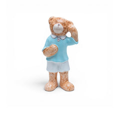 Urso Hobby Porcelana Azul