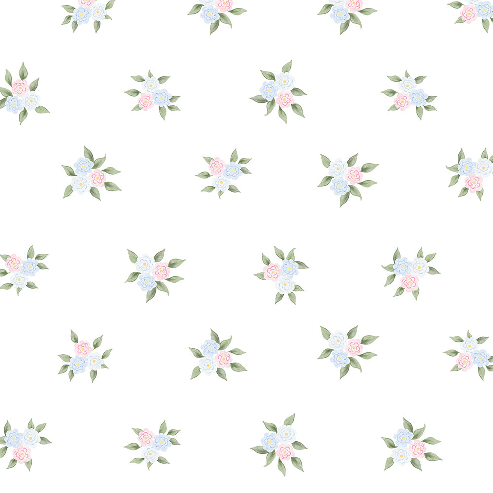 Papel De Parede Bouquet - Coleção Lolitta  ( Faixa 2.80 H )