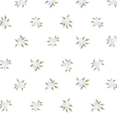 Papel De Parede Bouquet - Coleção Lolitta  ( Faixa 3.40 H )