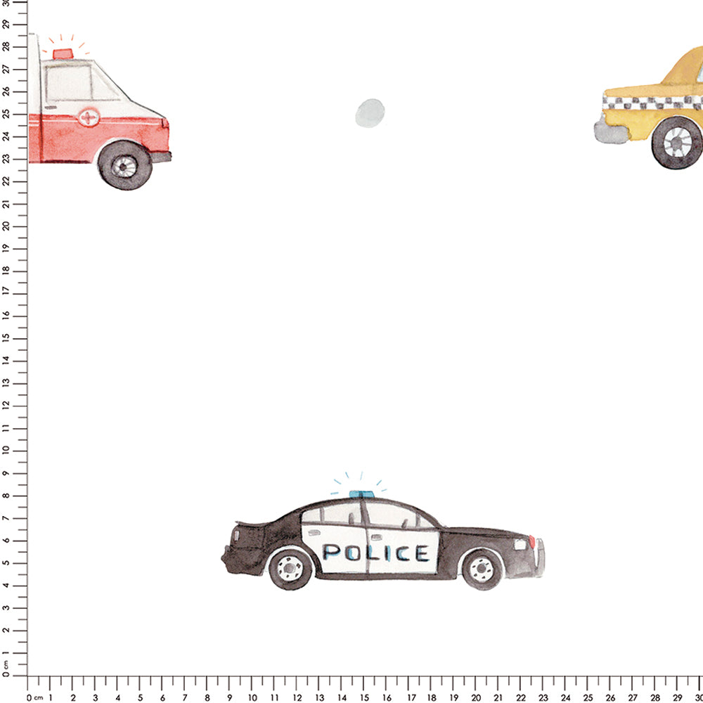 Papel Carros Profissões ( Faixa 1.70H )