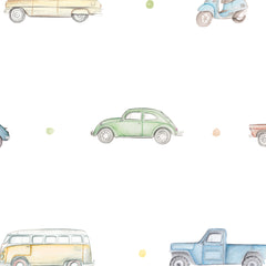 Papel Carros Vintage ( Faixa 1.70 H )