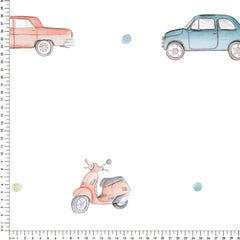 Papel Carros Vintage ( Faixa 1.70 H )