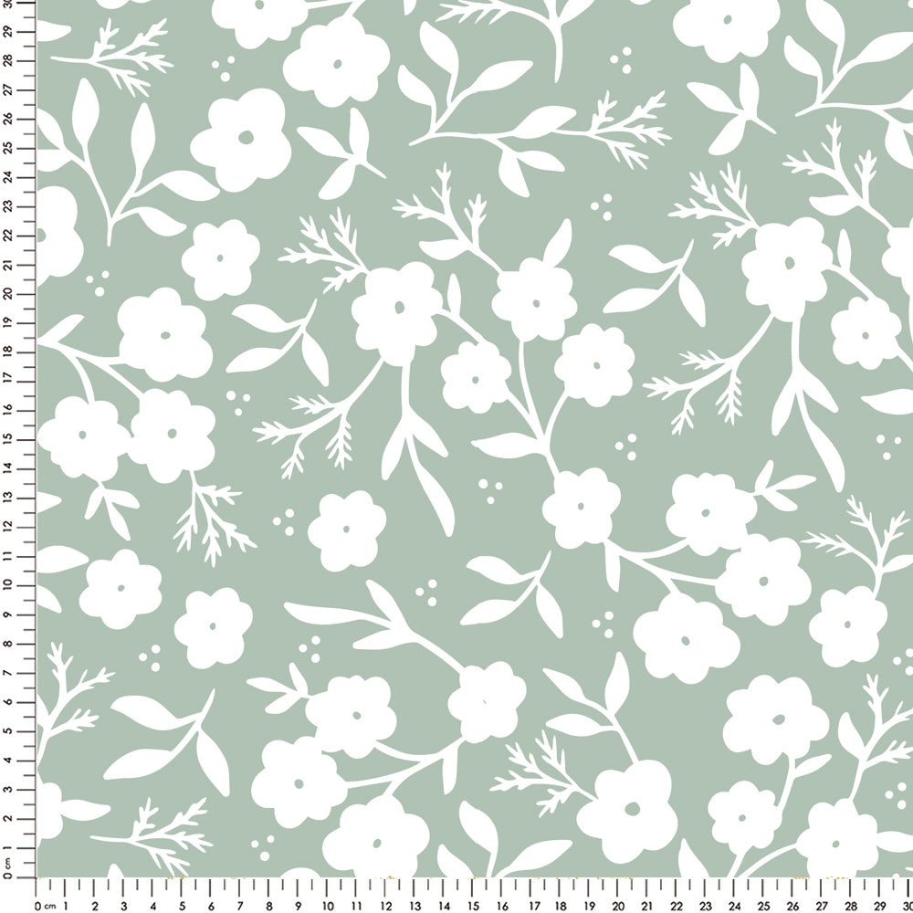 Papel Liberty Maxi Verde Celadon  ( Faixa 1.70 H )