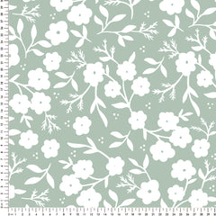 Papel Liberty Maxi Verde Celadon  ( Faixa 2.80 H )