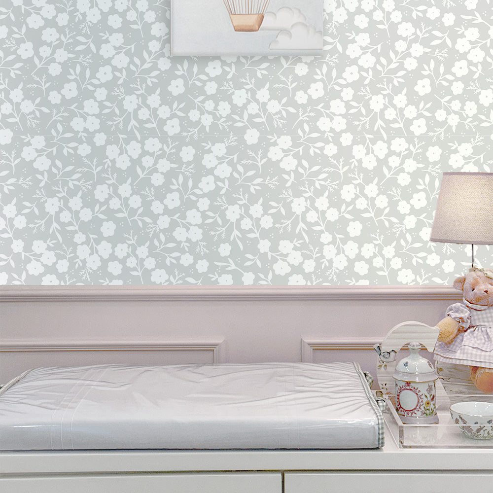 Papel Liberty Maxi Cinza  ( Faixa 2.80 H )