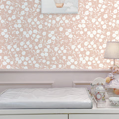 Papel Liberty Maxi Rosa Quartz  ( Faixa 1.70 H )