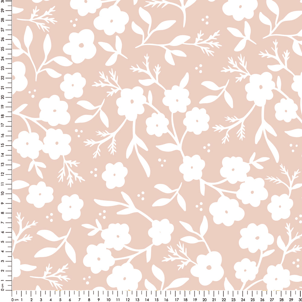 Papel Liberty Maxi Rosa Quartz  ( Faixa 2.80 H )