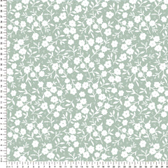 Papel Liberty  Mini Verde Celadon  ( Faixa 3.40 H )