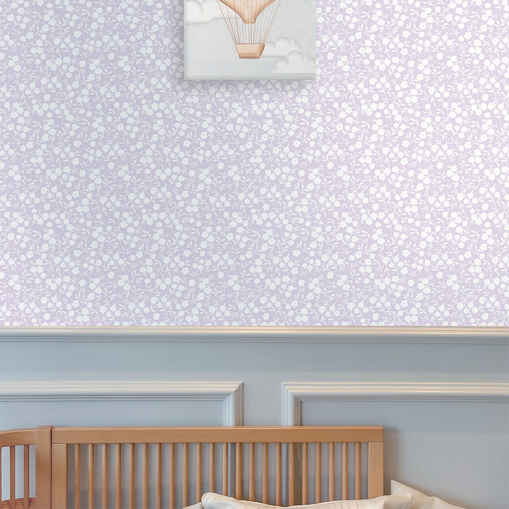 Papel Mini Liberty Lilás  ( Faixa 1.70 H )