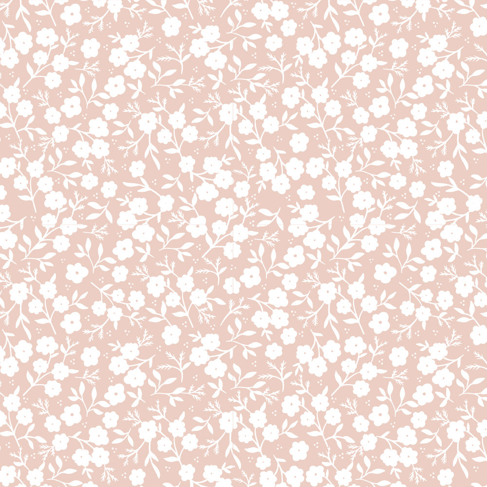 Papel Mini Liberty Rosa Quartz  ( Faixa 2.80 H )