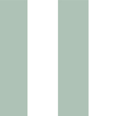 Papel Listra Larga Verde Celadon  ( Faixa 2.80 H )