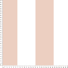 Papel Listra Larga Rosa Quartz  ( Faixa 1.70 H )